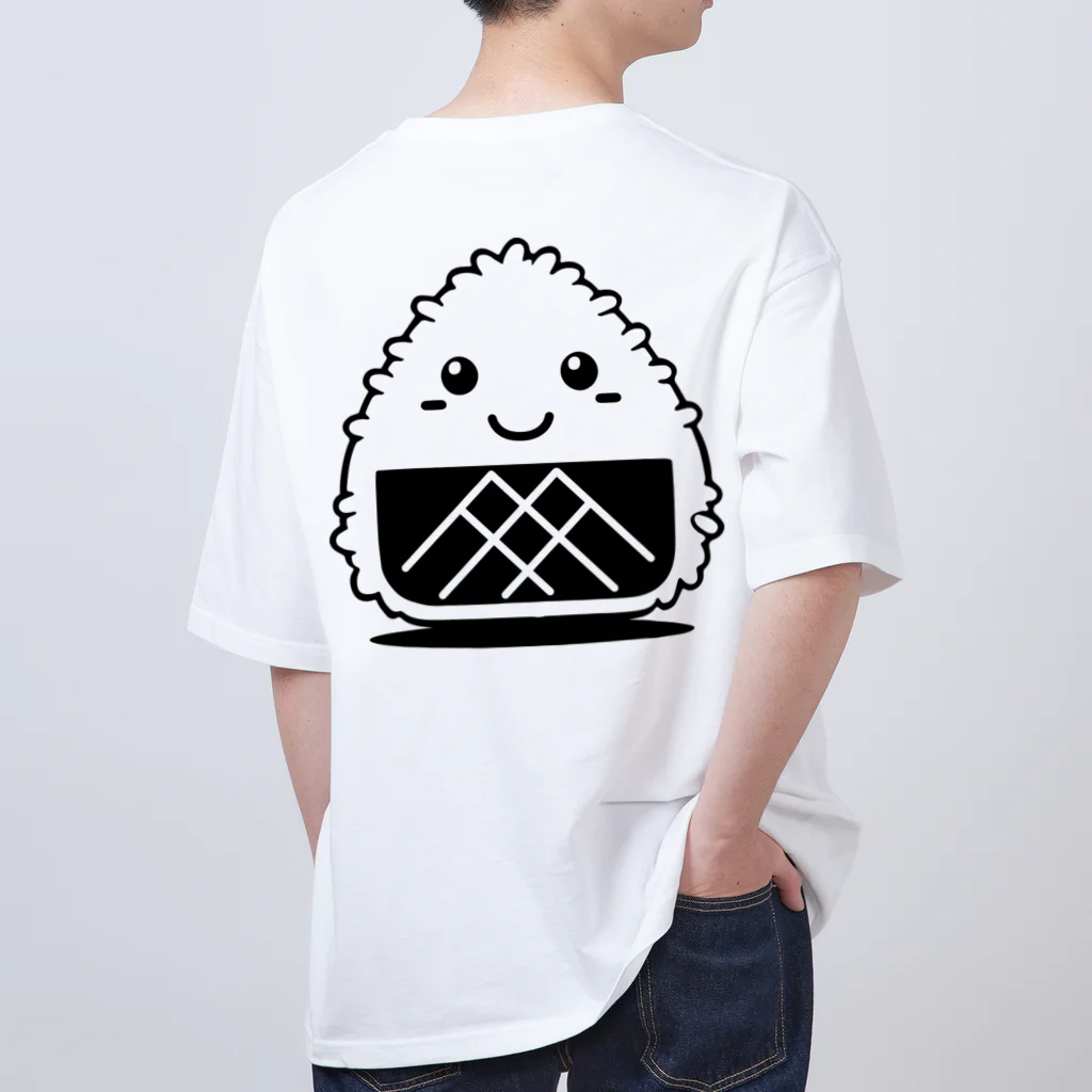 Onigiri-kunのオニギリ君のオーバーサイズTシャツ Oversized T-Shirt