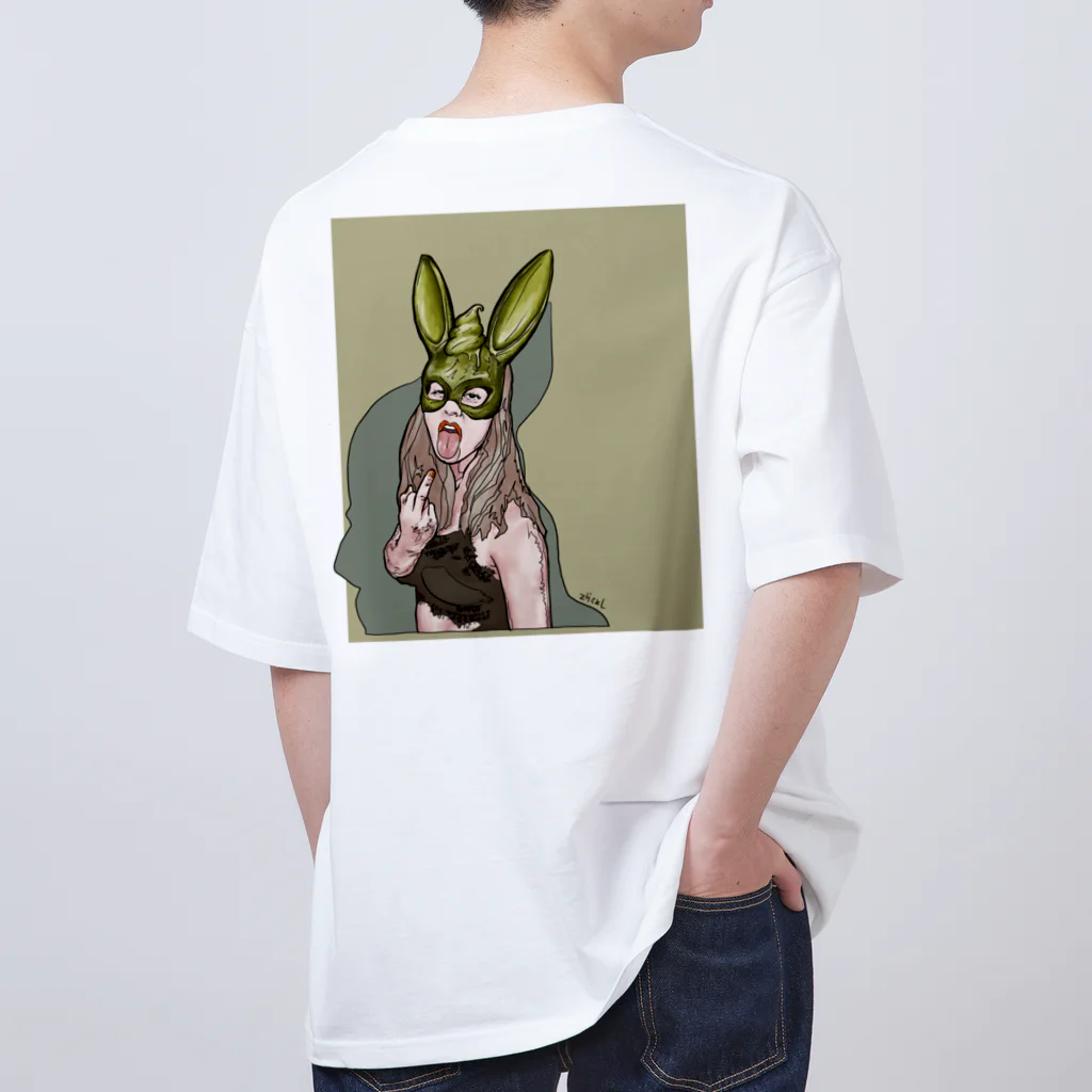 godterapの渦巻トルネード Oversized T-Shirt