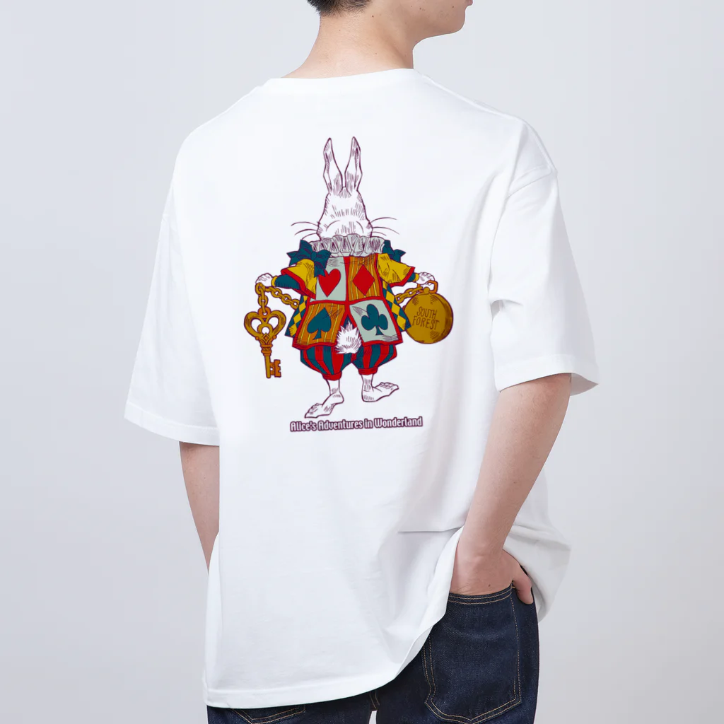 中島みなみのAlice White Rabbit アリスの白ウサギ オーバーサイズTシャツ