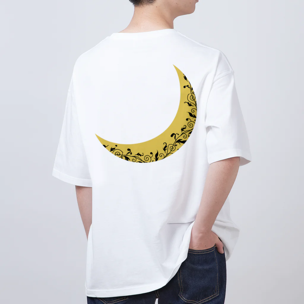 勇気を与えるつきのうた🌝のつきのうたメッセージシャツ Oversized T-Shirt