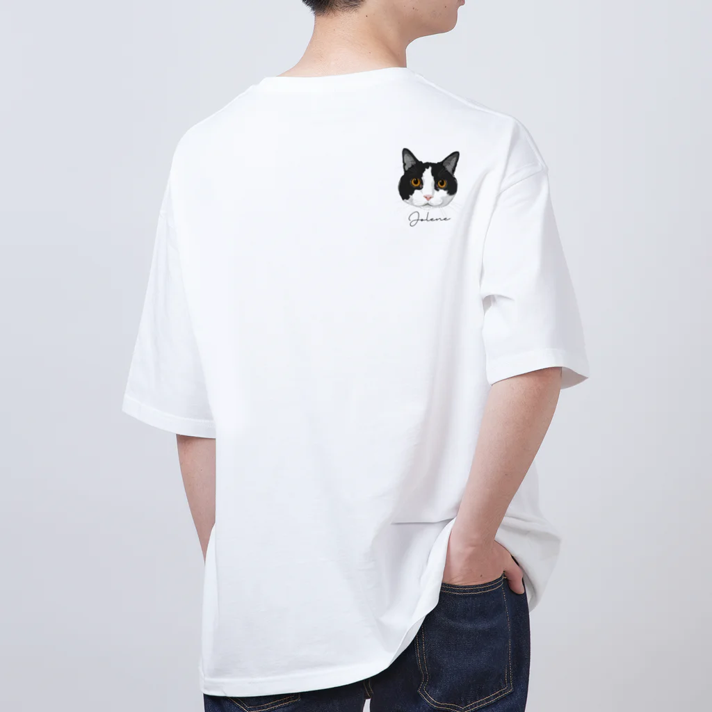 みきぞーん｜保護猫 ミッキー画伯と肉球とおともだちのじょり〜ん Oversized T-Shirt