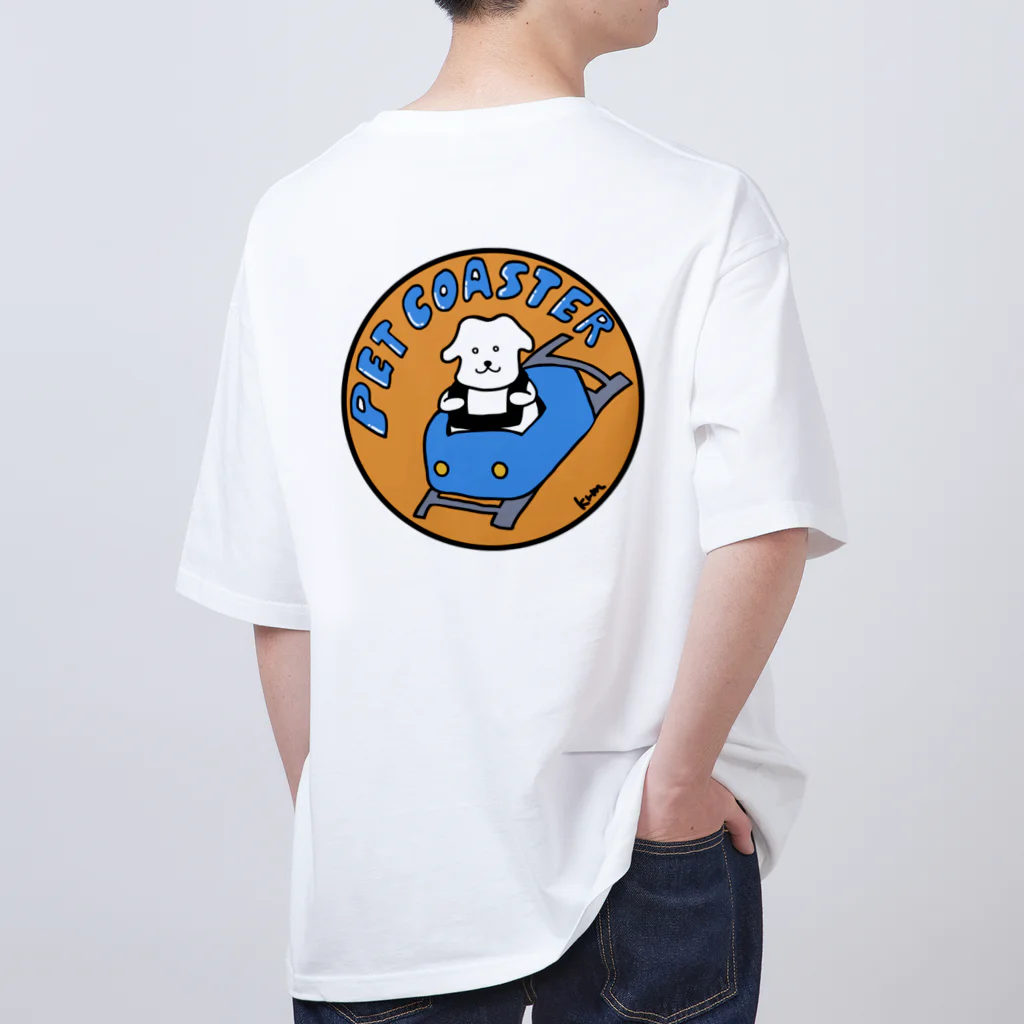 くるまのPET COASTER Oversized T-Shirt