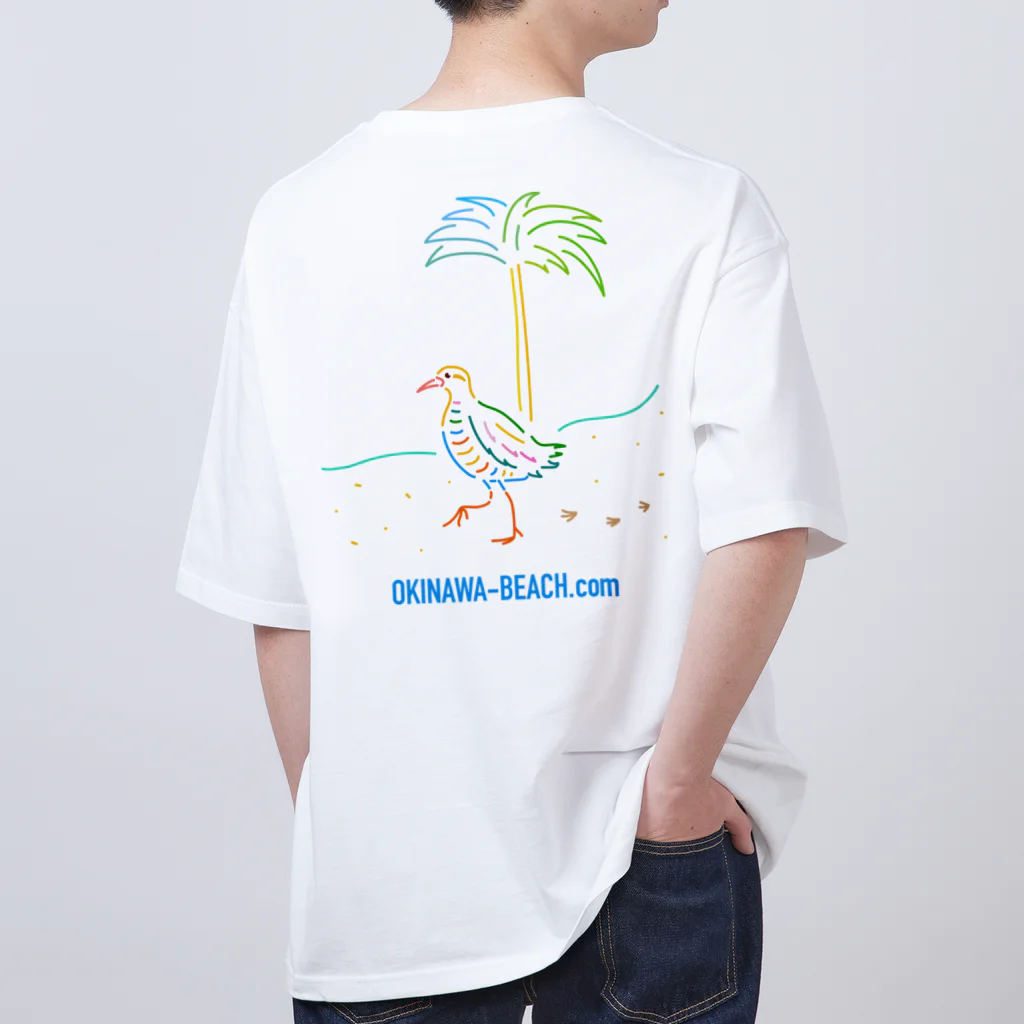 すえいろショップのOKINAWA BEACH オーバーサイズTシャツ