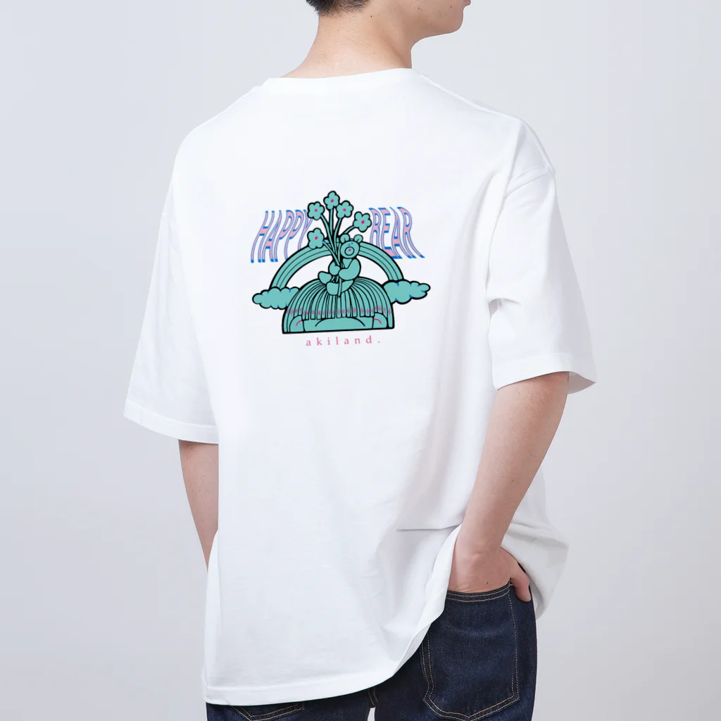 あきらんどのhappy bear Oversized T-Shirt