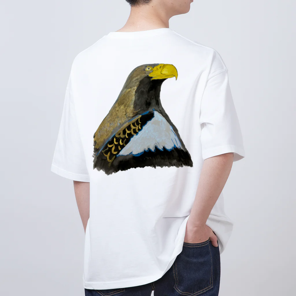 Coshi-Mild-Wildのオオワシ　🦅でござる🪶 オーバーサイズTシャツ