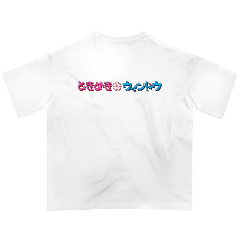 ぷんつくりーのときめき🌸ウィンドウ オーバーサイズTシャツ