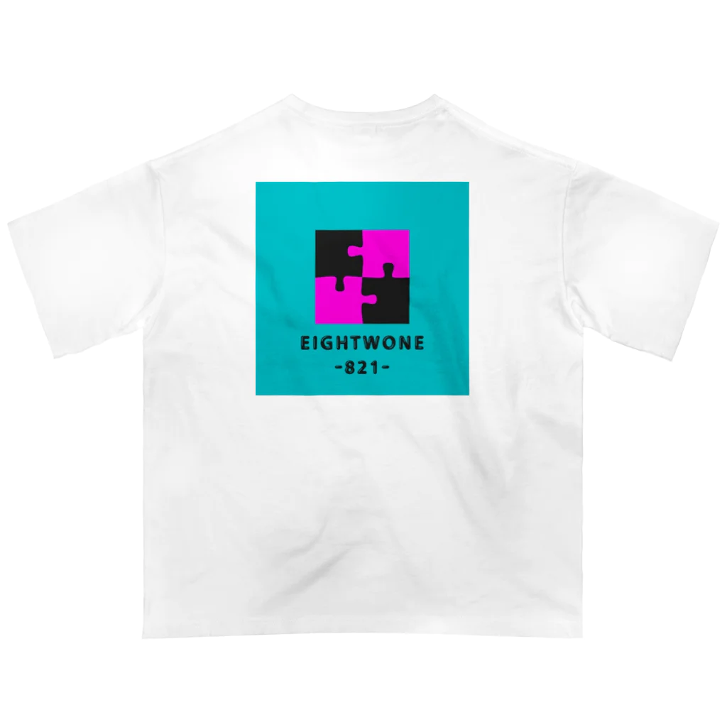 ストリートファッションはEighTwOne-821-(えいとぅーわん はちにーいち)のパズル🧩 オーバーサイズTシャツ