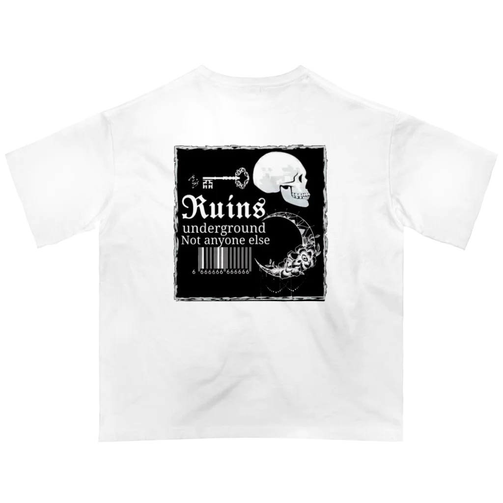 -Ruins-の1 オーバーサイズTシャツ