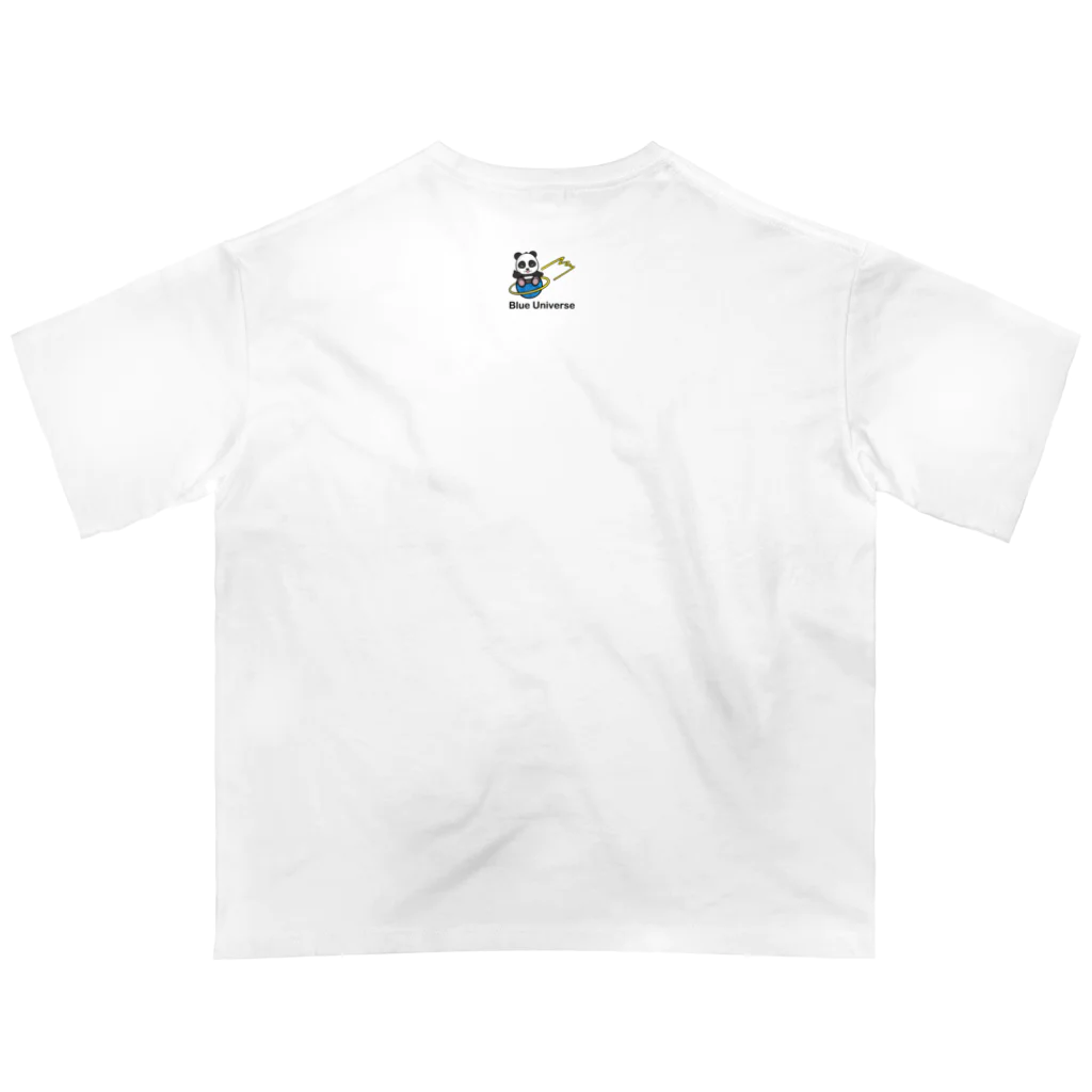 katunari08のBLUE UNIVARSE オーバーサイズTシャツ