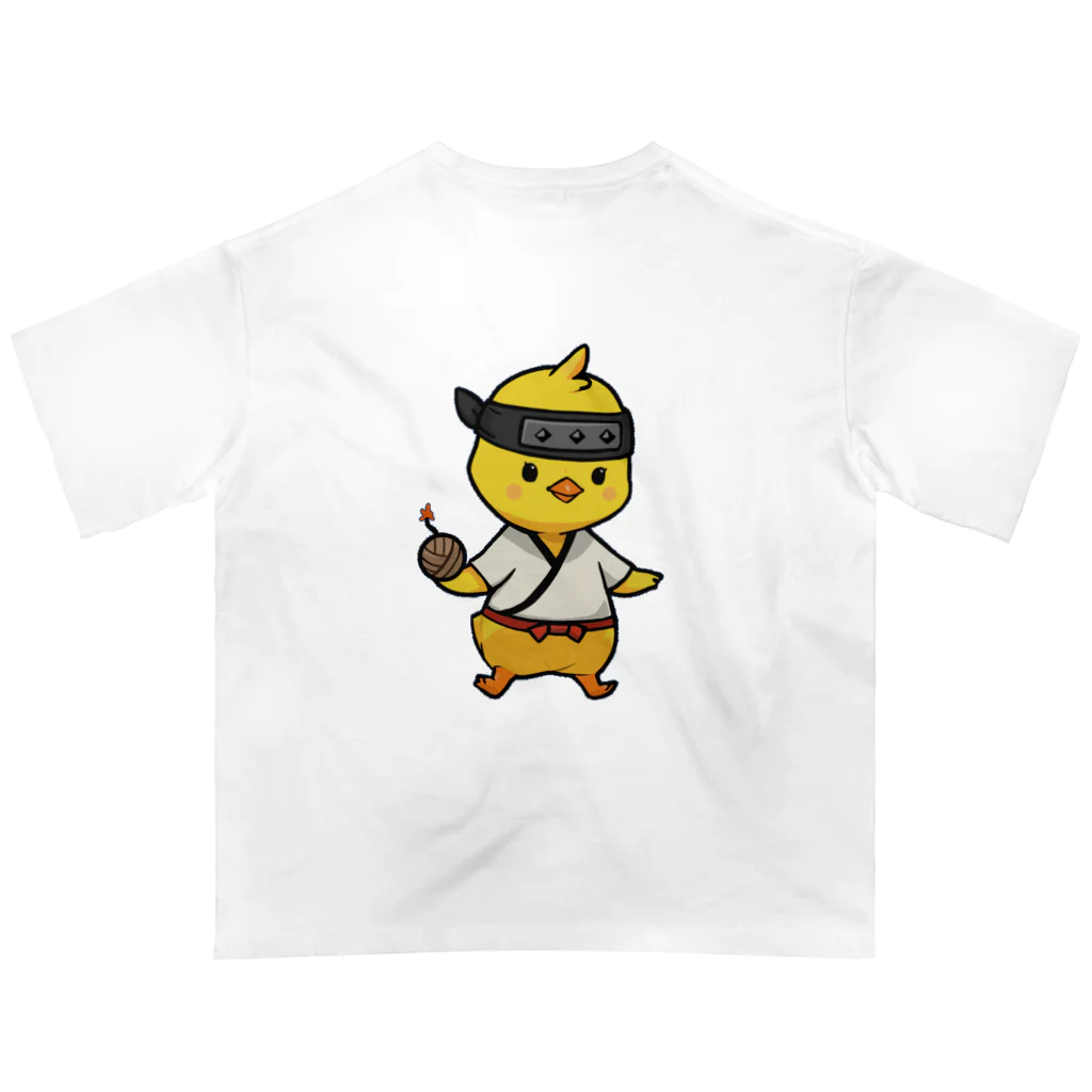 CHIKUSHOのCryptoNinja Tシャツ Oversized T-Shirt