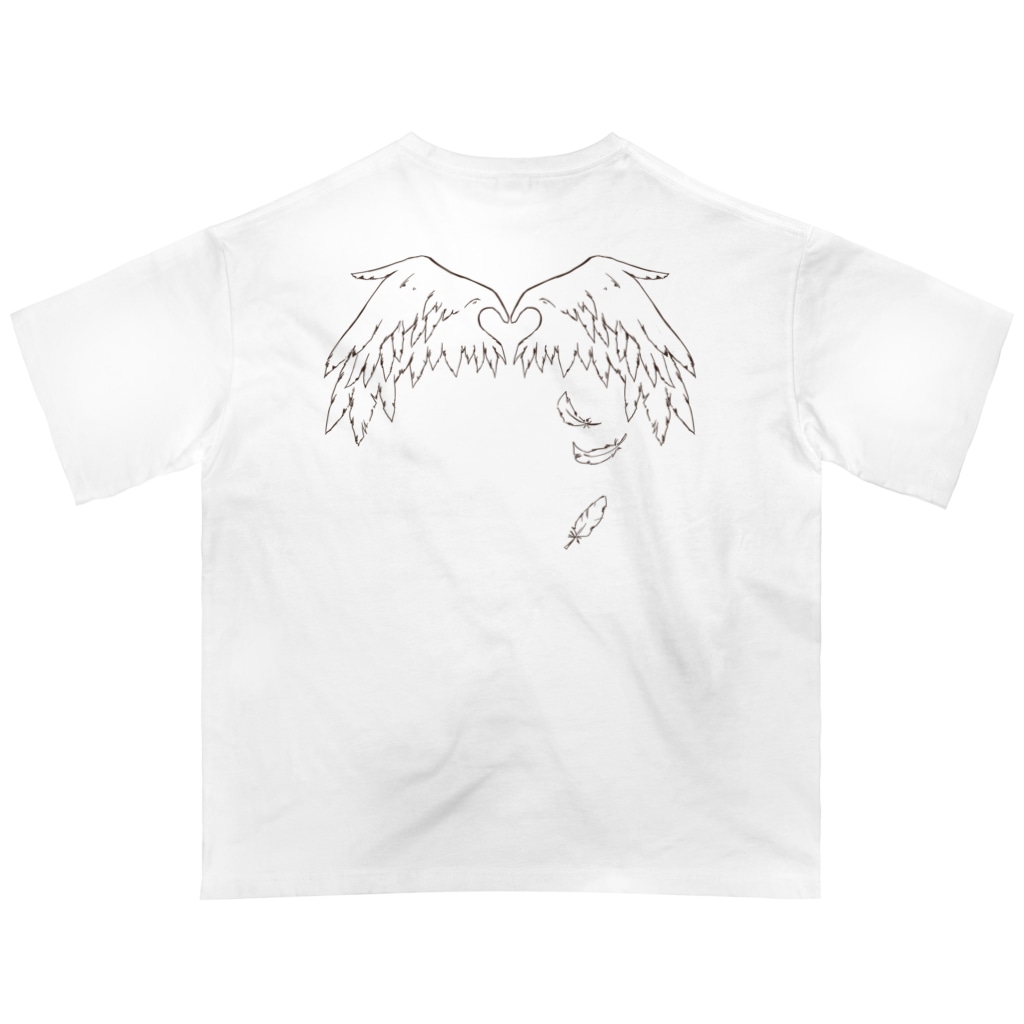 王子様育成委員会の天使クラスラフ画風ロゴデザイン Oversized T-Shirt