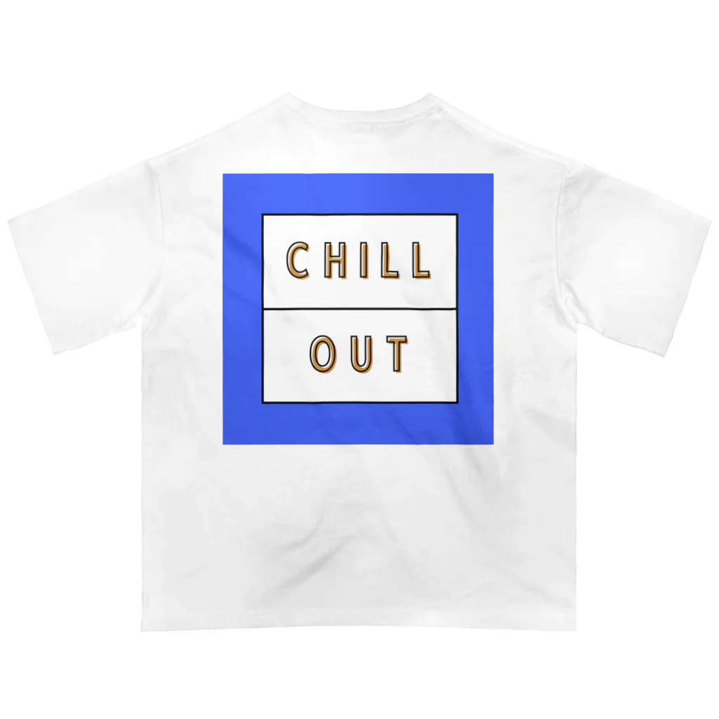 晴男のchilloutのchillout ダル着Tシャツ Oversized T-Shirt