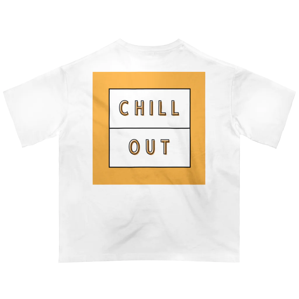 晴男のchilloutのchilloutダル着Tシャツ オーバーサイズTシャツ