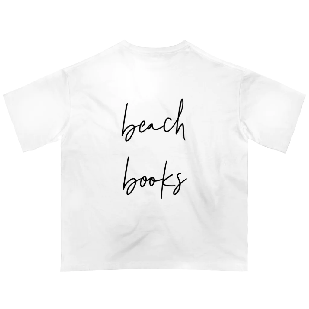 beach books NIGHTのbeach books oversized t-shirt Oversized T-Shirt