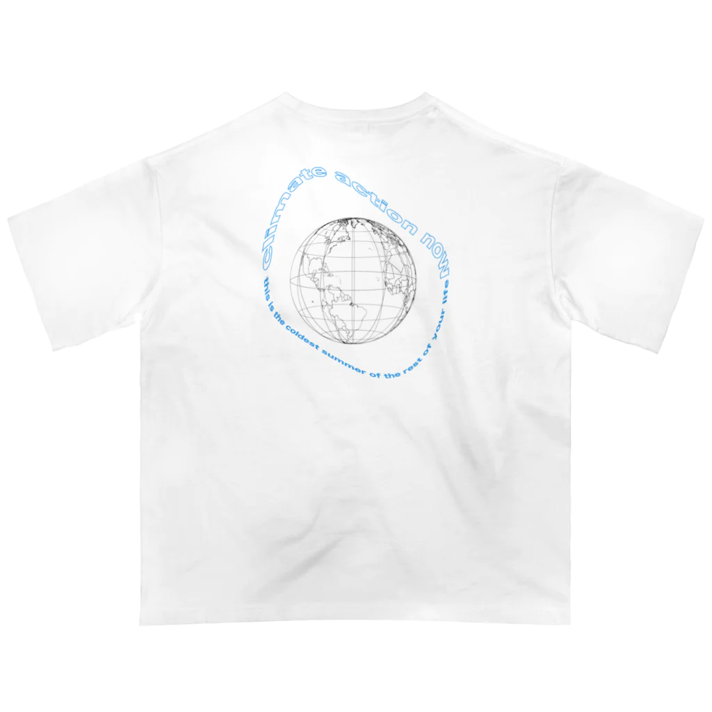 ○ ポ ン ポ ン ○のclimate t オーバーサイズTシャツ