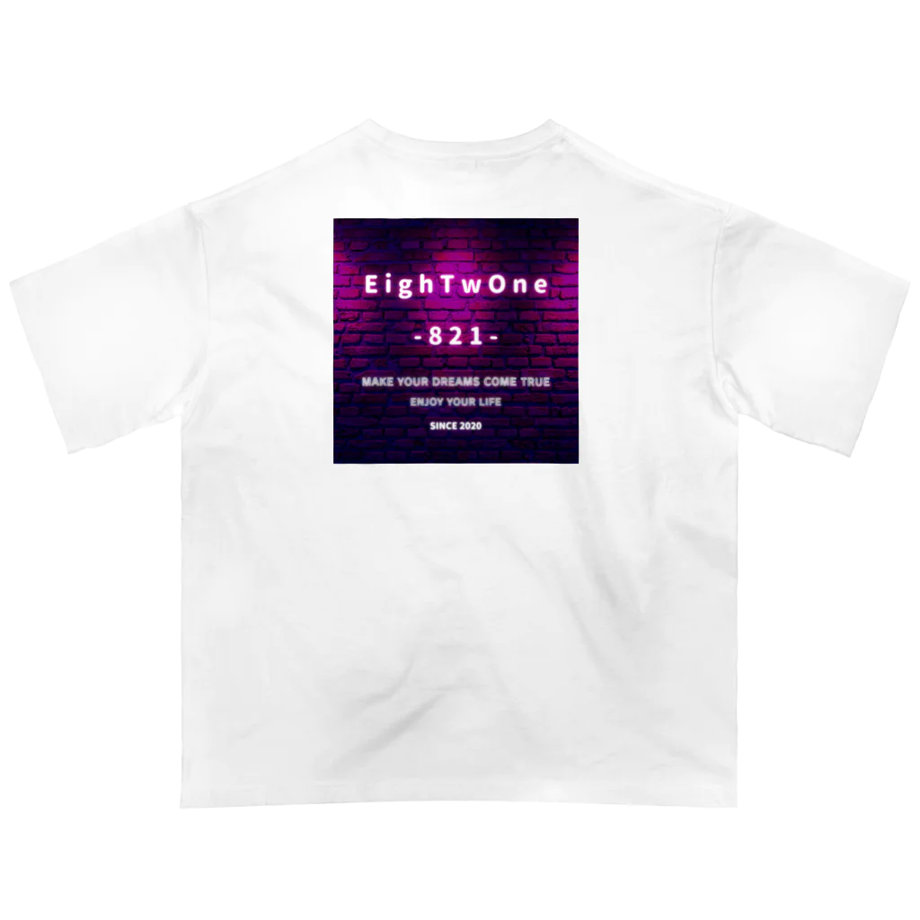 ストリートファッションはEighTwOne-821-(えいとぅーわん はちにーいち)のNeon Oversized T-Shirt