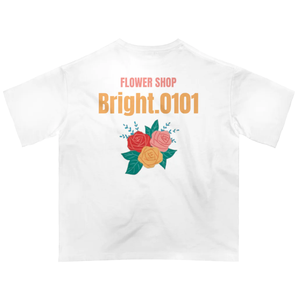 BrightのBright.0101ロゴ Oversized T-Shirt