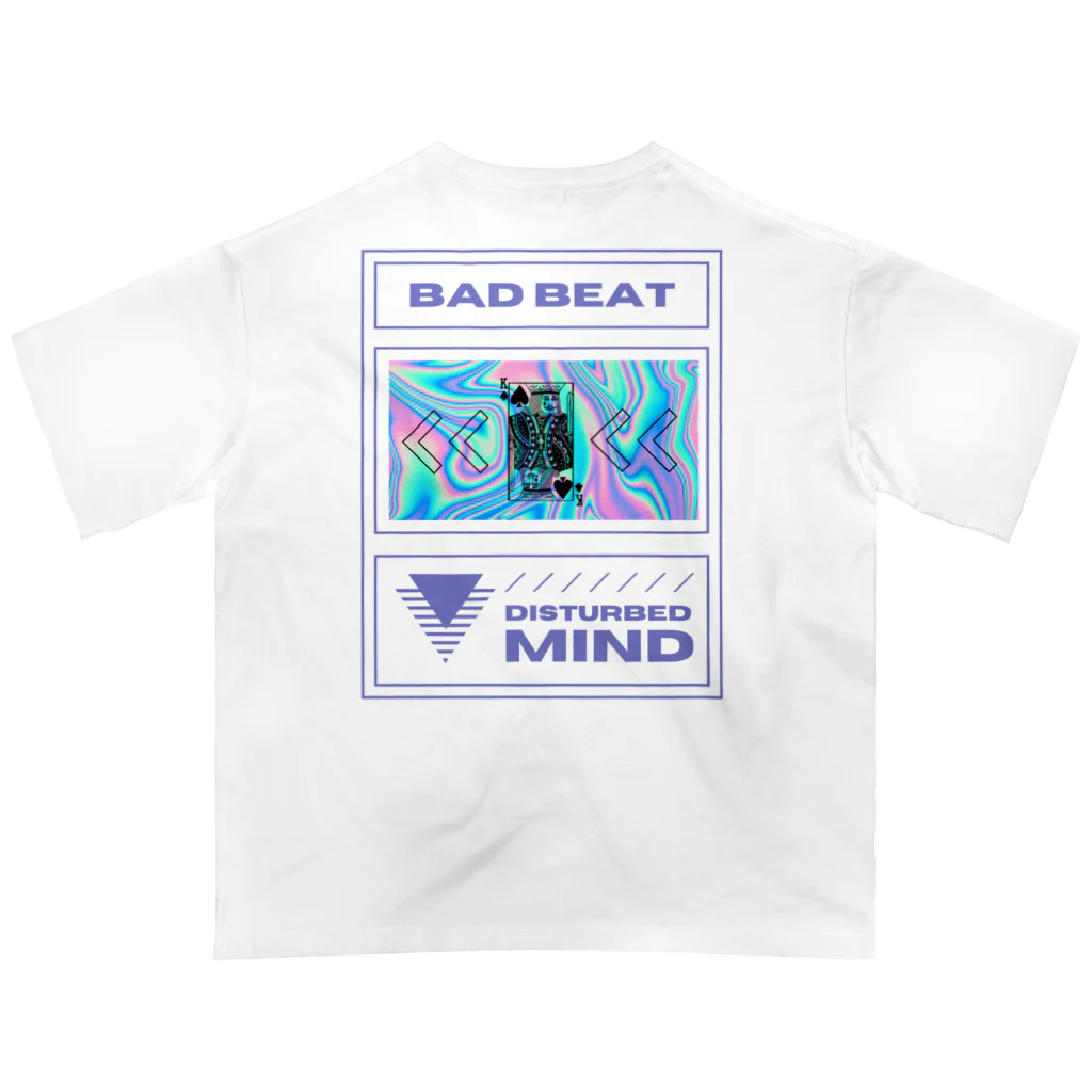 うっちー@ポーカーのBAD BEAT オーバーサイズTシャツ