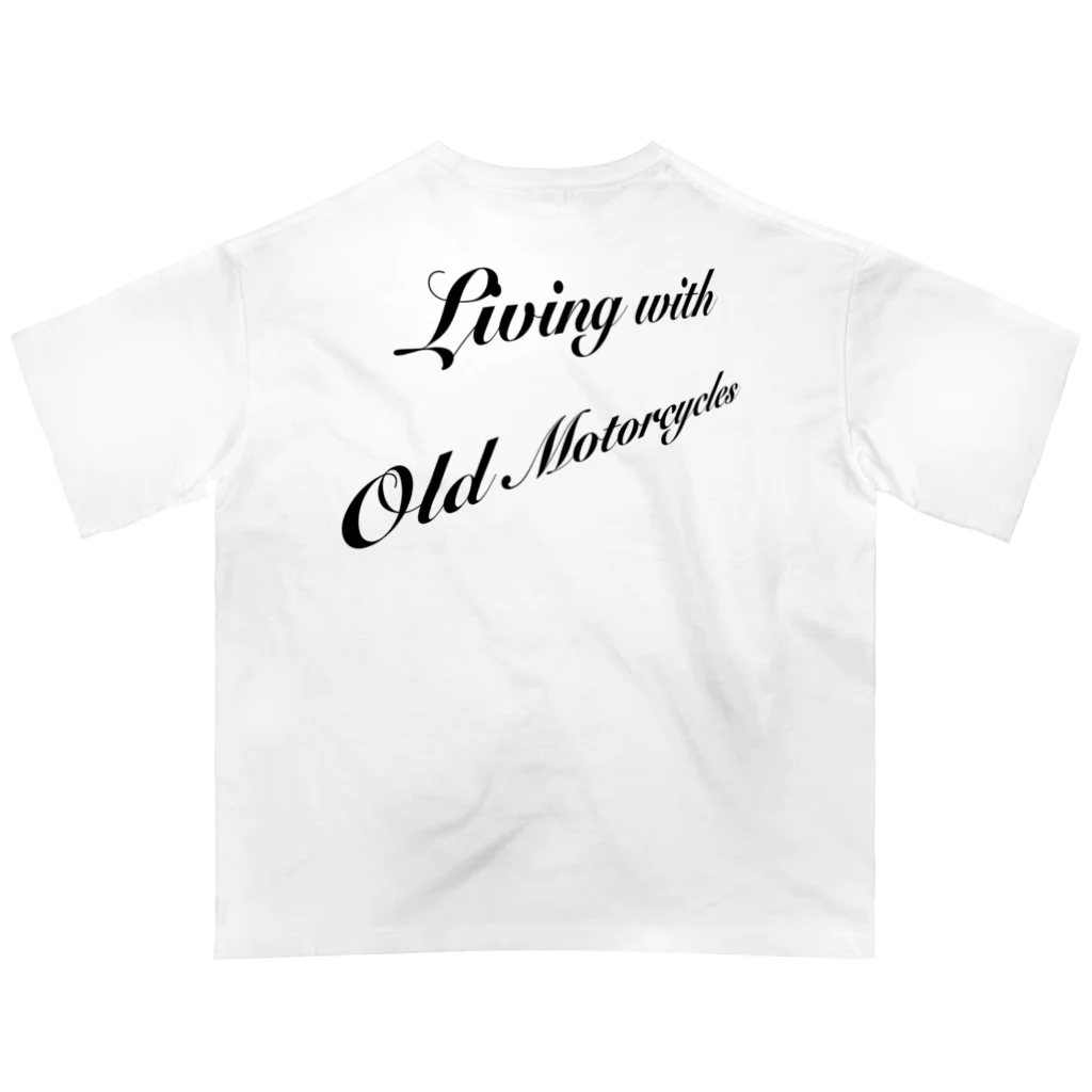 BELL WORKSのハーレー　エンジン　 Oversized T-Shirt