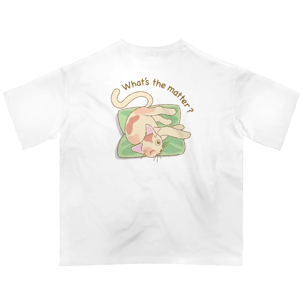 SoraTamagoのネコ part1 ts002 オーバーサイズTシャツ