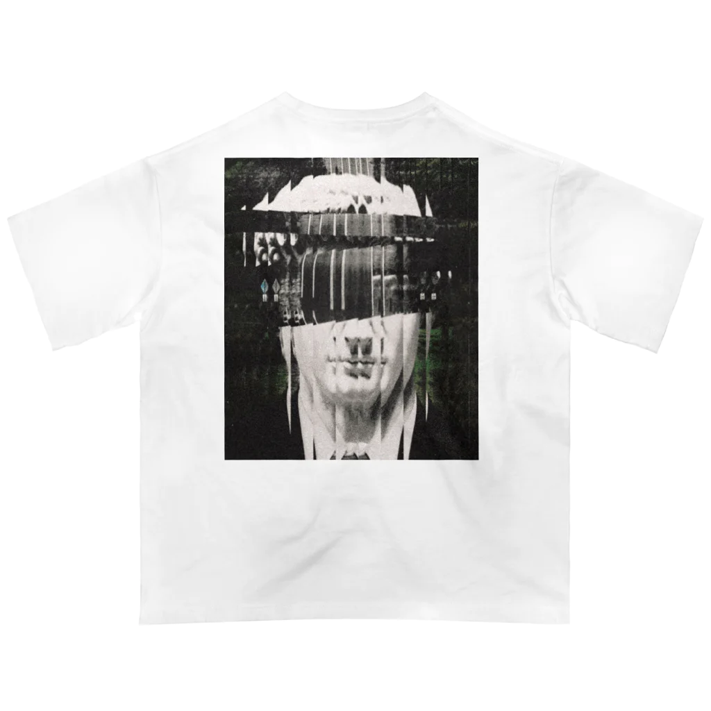 だっくのcollageart storeの017 Oversized T-Shirt