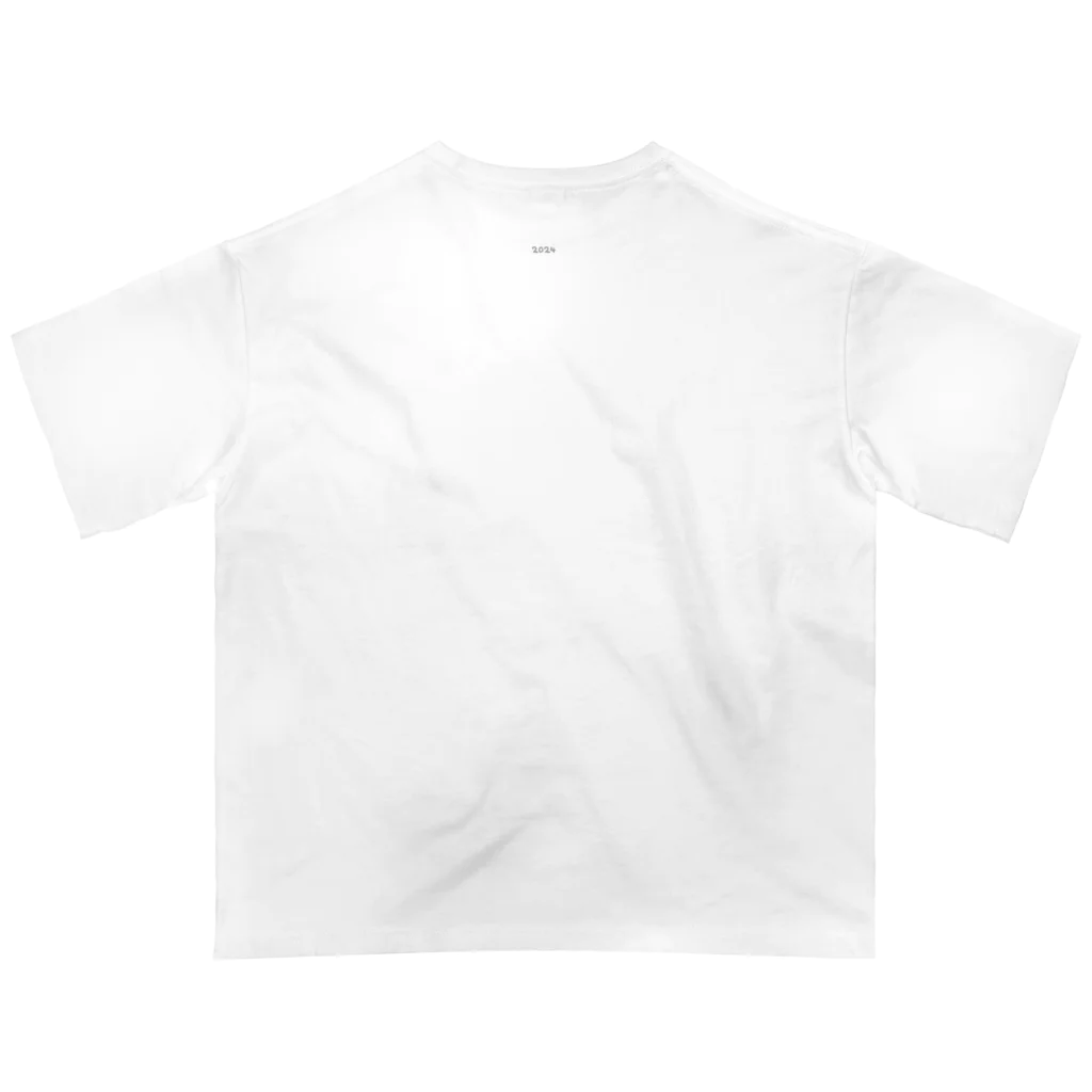 2024のAI「桜」Tシャツ（2） Oversized T-Shirt