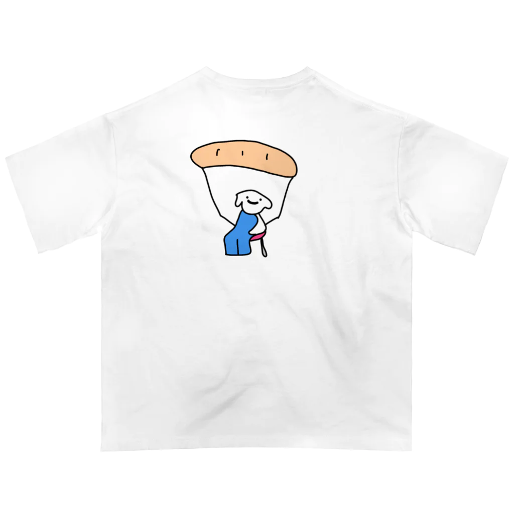 ライアンおかだのフランスパンぱらしゅーと オーバーサイズTシャツ