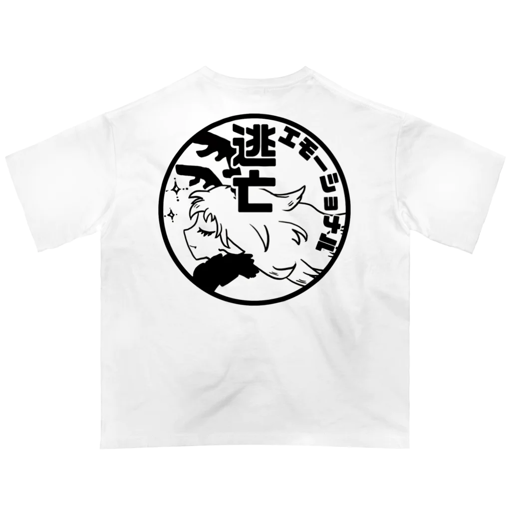 逃亡Emotionalの2023逃亡エモーショナル　ロゴグッズ Oversized T-Shirt