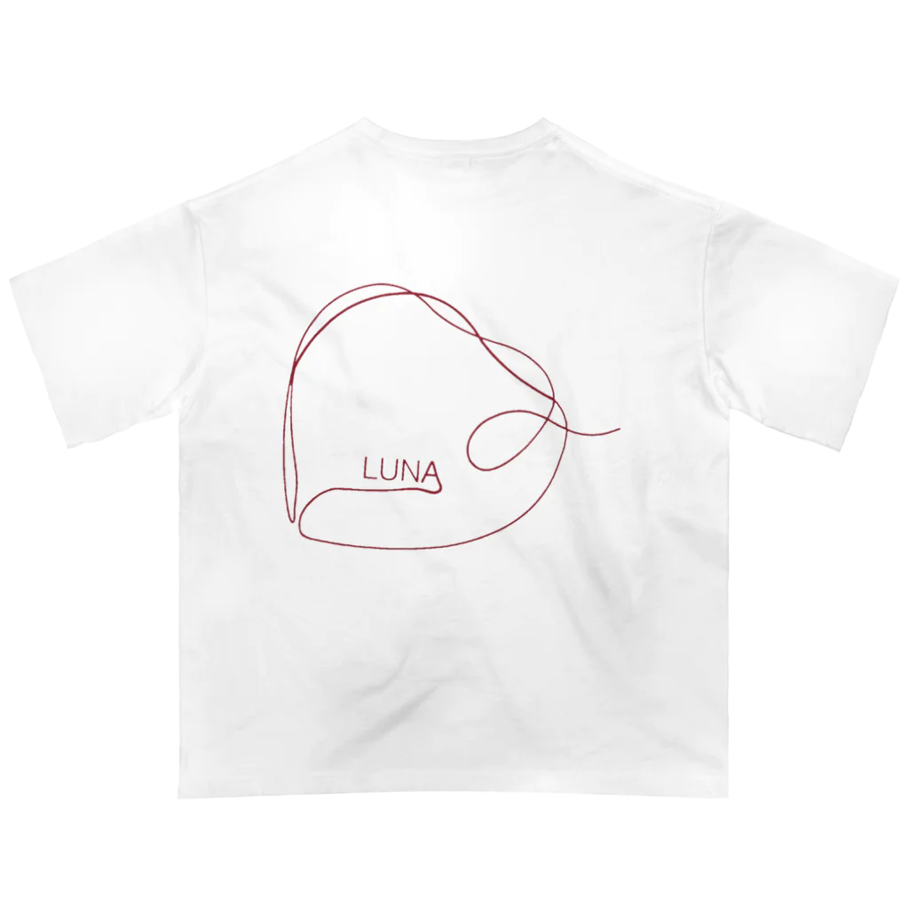 LUNAのHeart オーバーサイズTシャツ