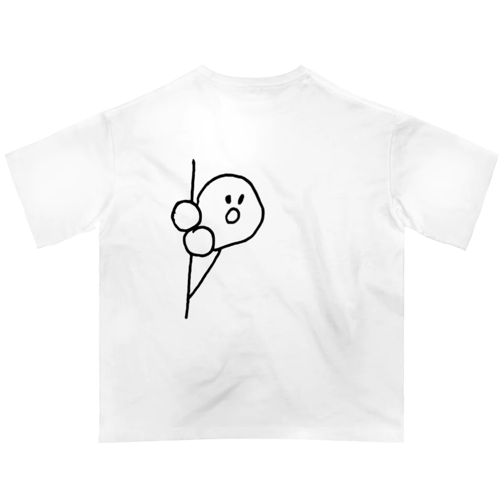 えこー【eco】のぱっと考えた人 オーバーサイズTシャツ