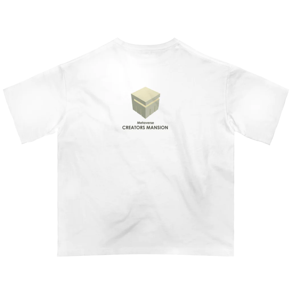 metaversenaviのMetaverse CREATORS MANSION Oversized T-Shirt