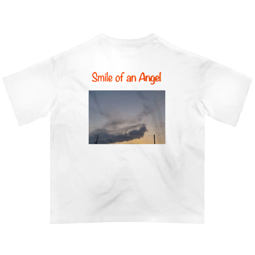 2929gawDesignShop358のSmile of an Angel オーバーサイズTシャツ