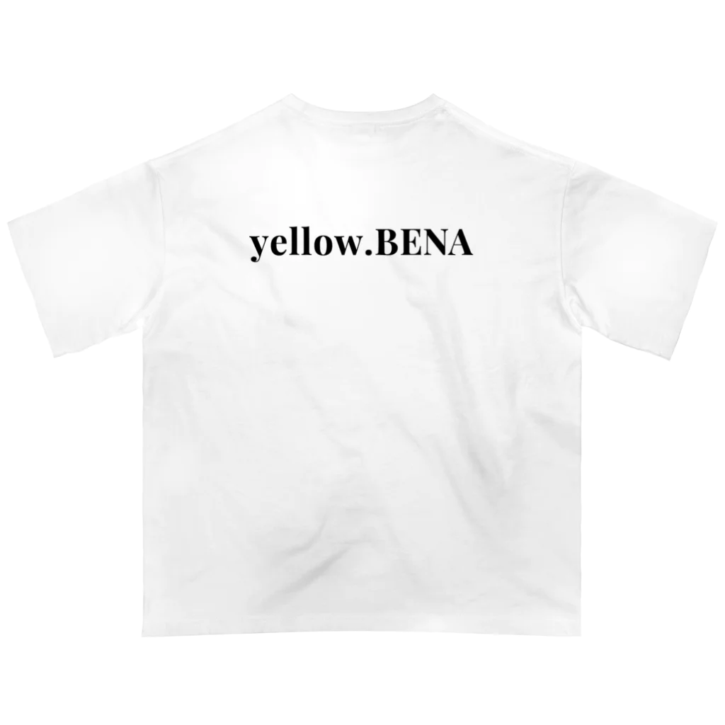 yellow_BENA_officeのInside yellow.BENA5 　シンプル Oversized T-Shirt