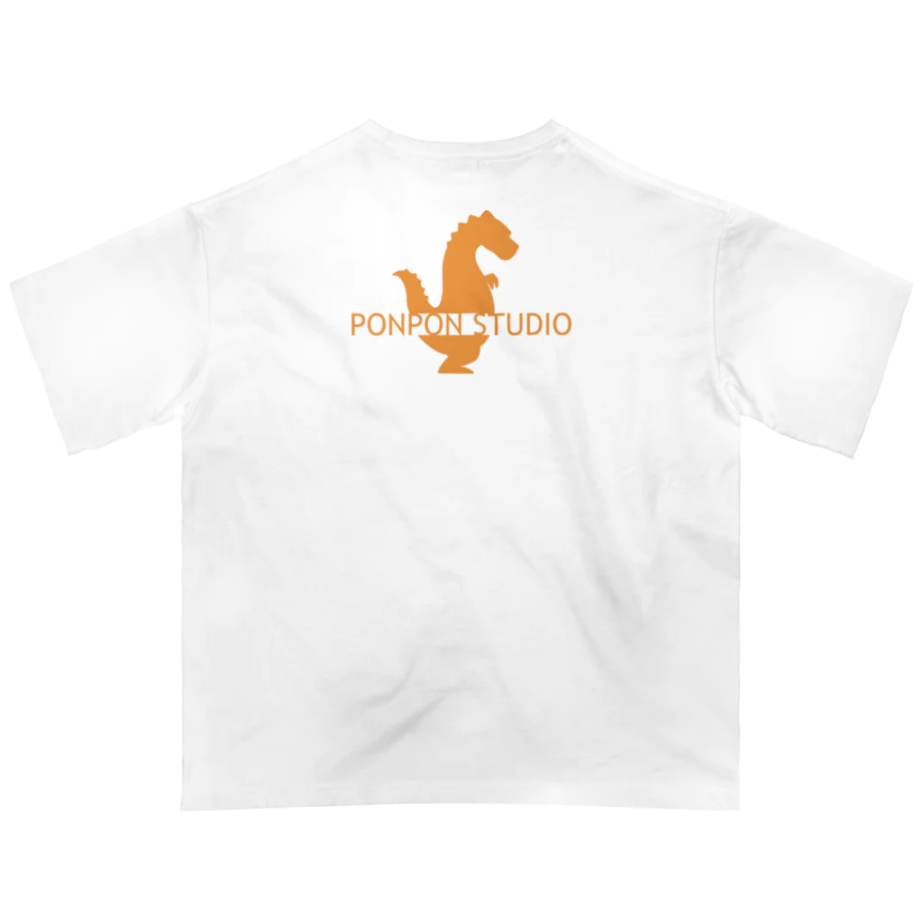 PONPON STUDIOのポンポン［PONPON FRIENDS SERIES］ Oversized T-Shirt