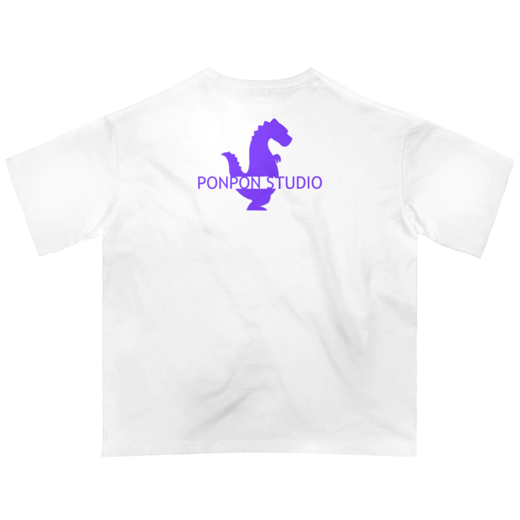 PONPON STUDIOのビッグ［PONPON FRIENDS SERIES］ Oversized T-Shirt