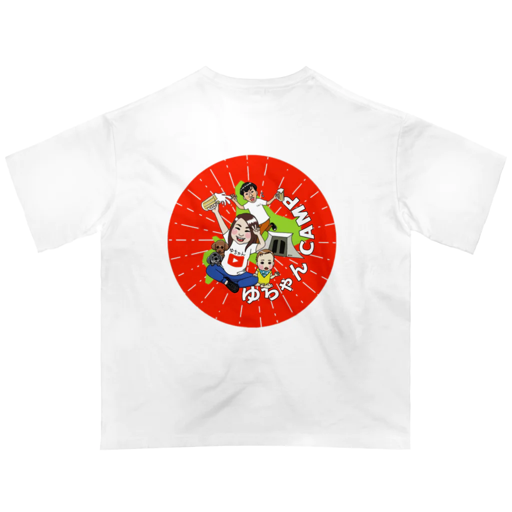 ゆちゃん△北海道女子キャンパーのゆちゃんcamp オーバーサイズTシャツ