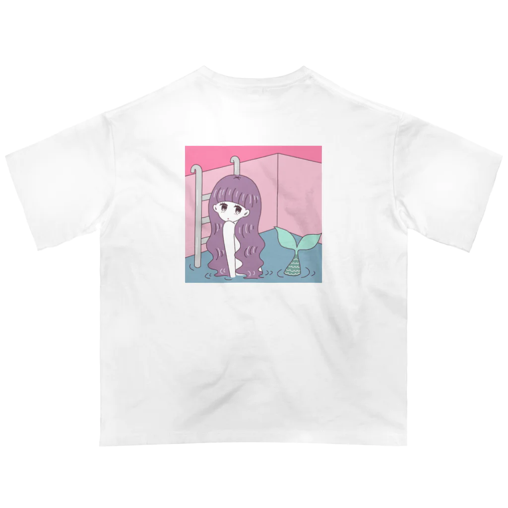 黄身子のマーメイド Oversized T-Shirt