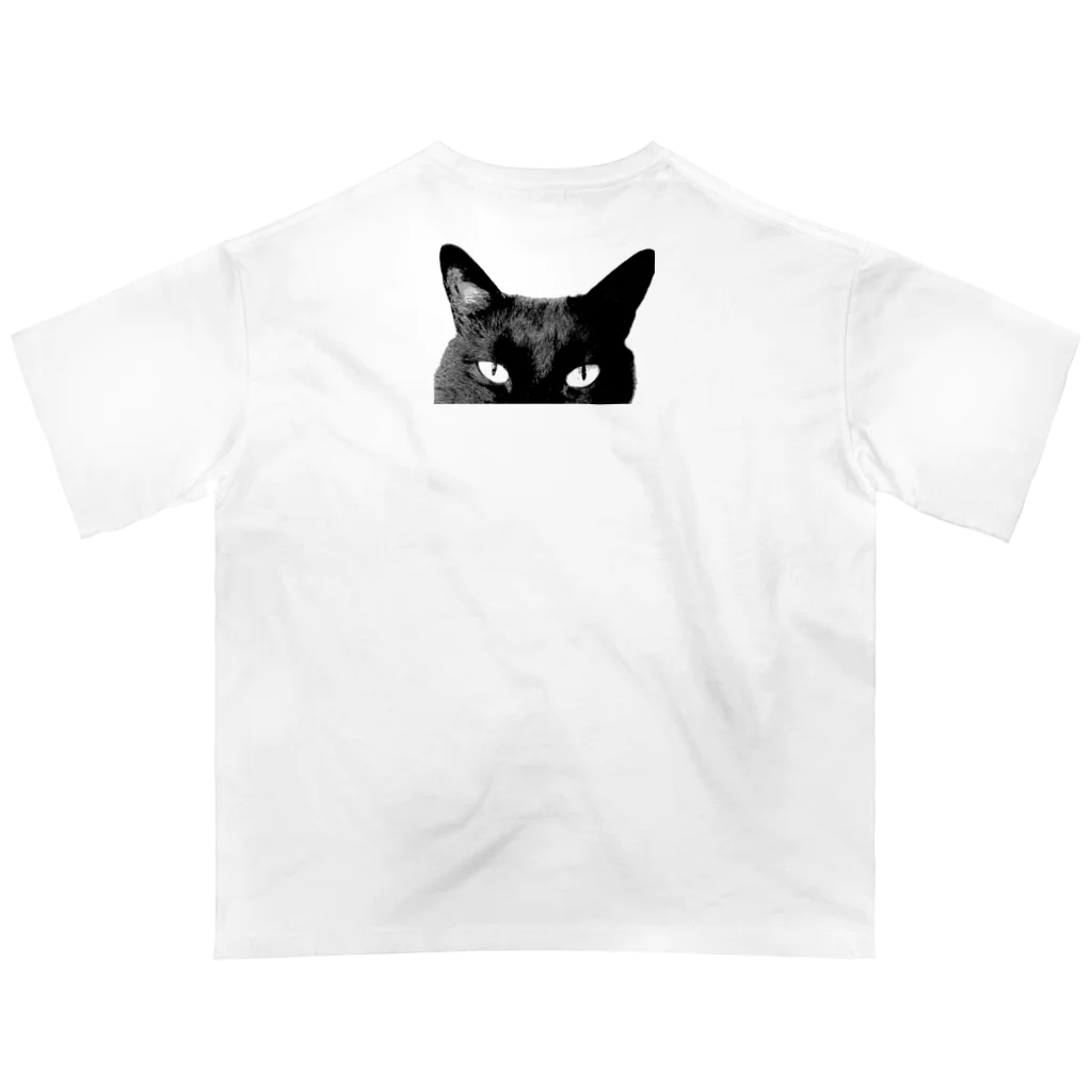 MKPoppp! shopの私を見てなcat オーバーサイズTシャツ