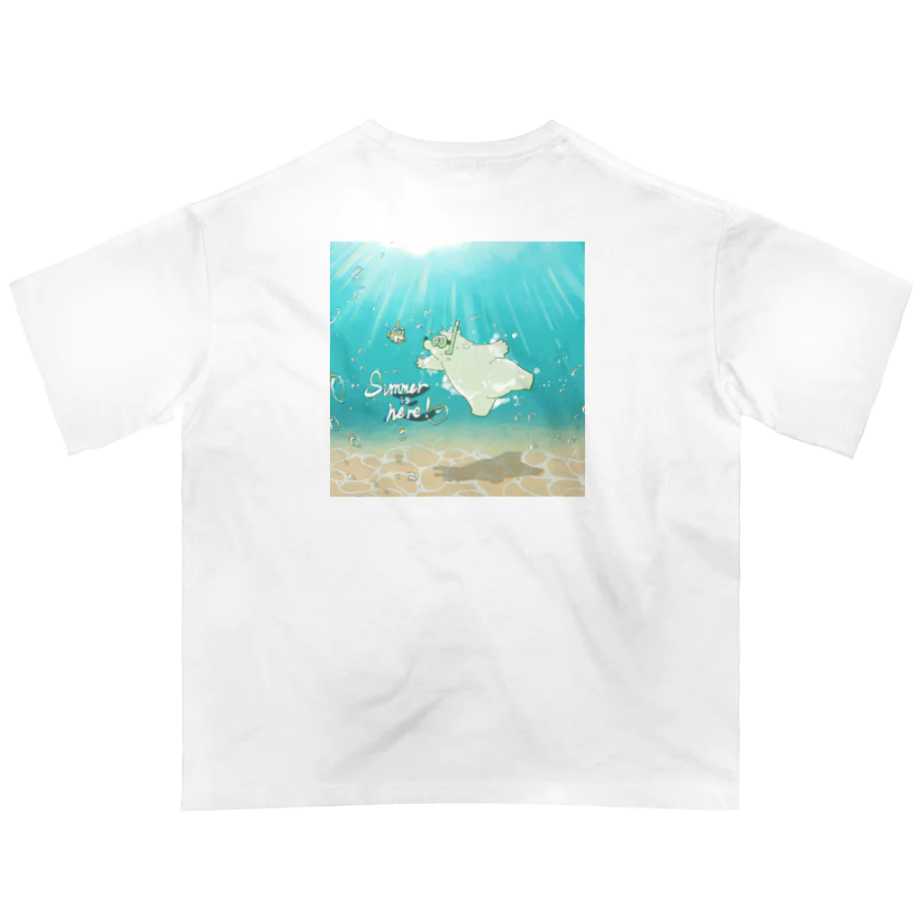 toko-san's cafeのunder the sea オーバーサイズTシャツ