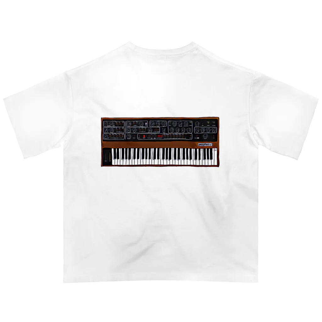 Vintage Synthesizers | aaaaakiiiiiのSequential Circuits Prophet 5 Vintage Synthesizer オーバーサイズTシャツ