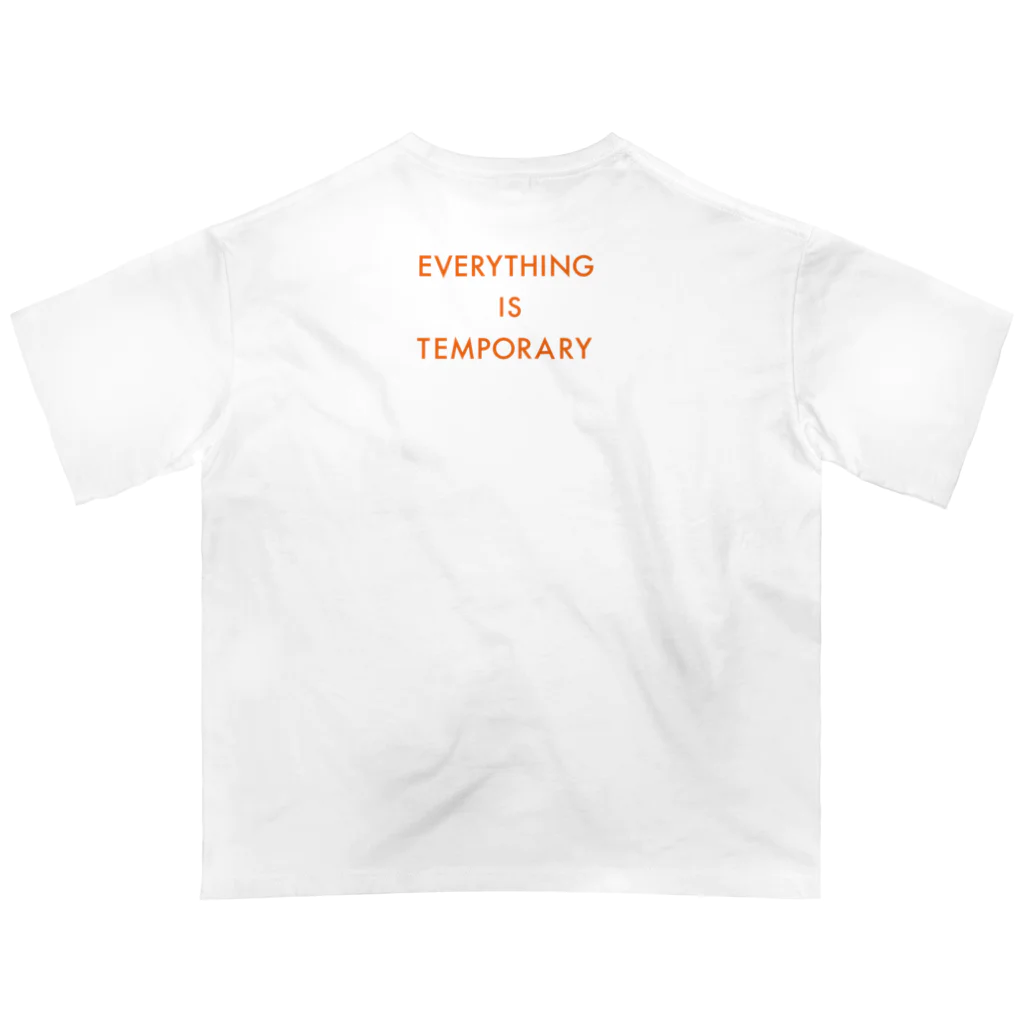 swimming_fruitsのEverything is Temporary オーバーサイズTシャツ