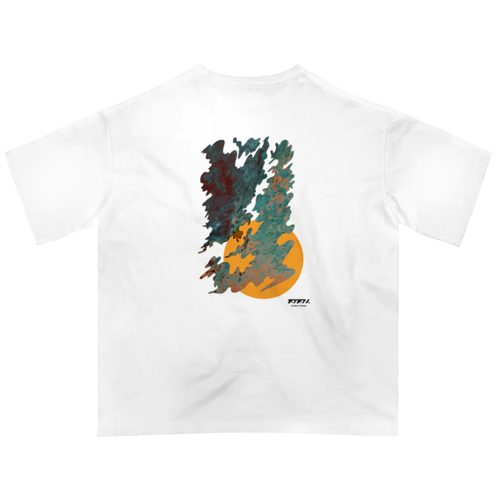 TAITAN Graphic & Design.の04.暗夜 / Anya  オーバーサイズTシャツ