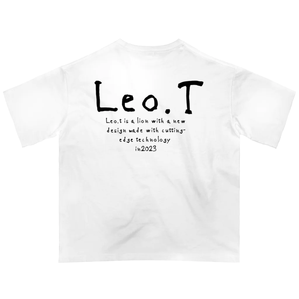 Leo.T Shopのライオンアート　Leo.T オーバーサイズTシャツ