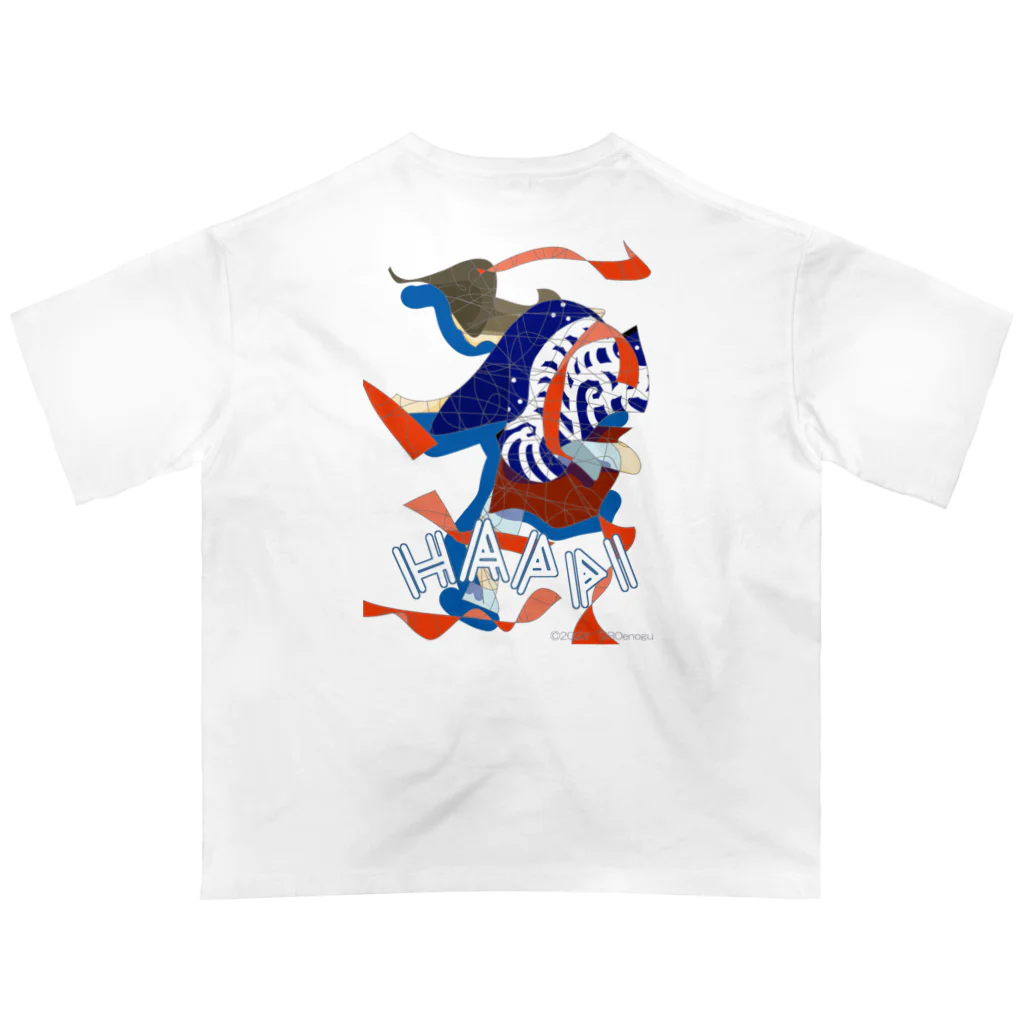 URANIWA の【４色】HAPPI　オーバーサイズＴシャツ オーバーサイズTシャツ