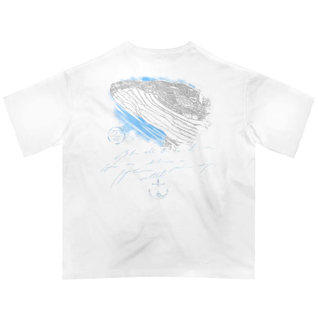 BIGHAWKのthe whale オーバーサイズTシャツ