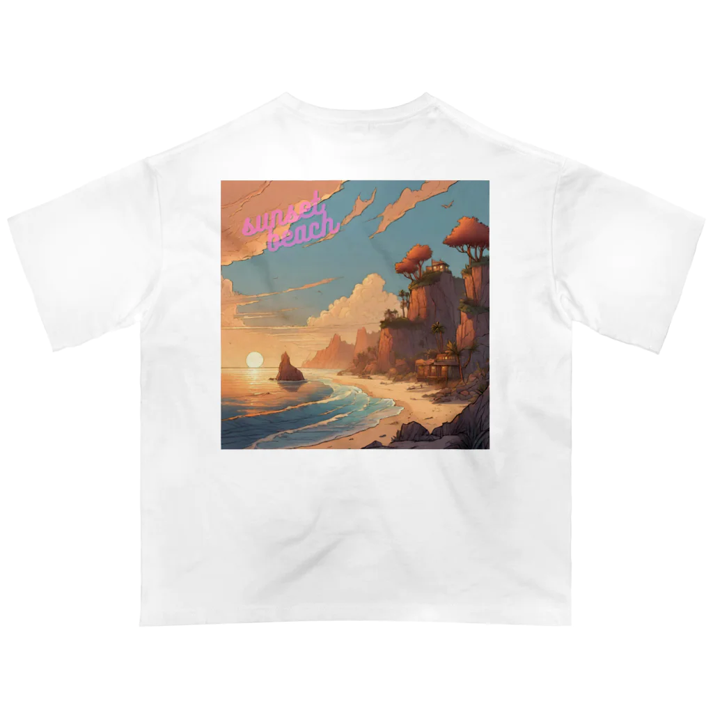 451379のsunsetbeach Oversized T-Shirt