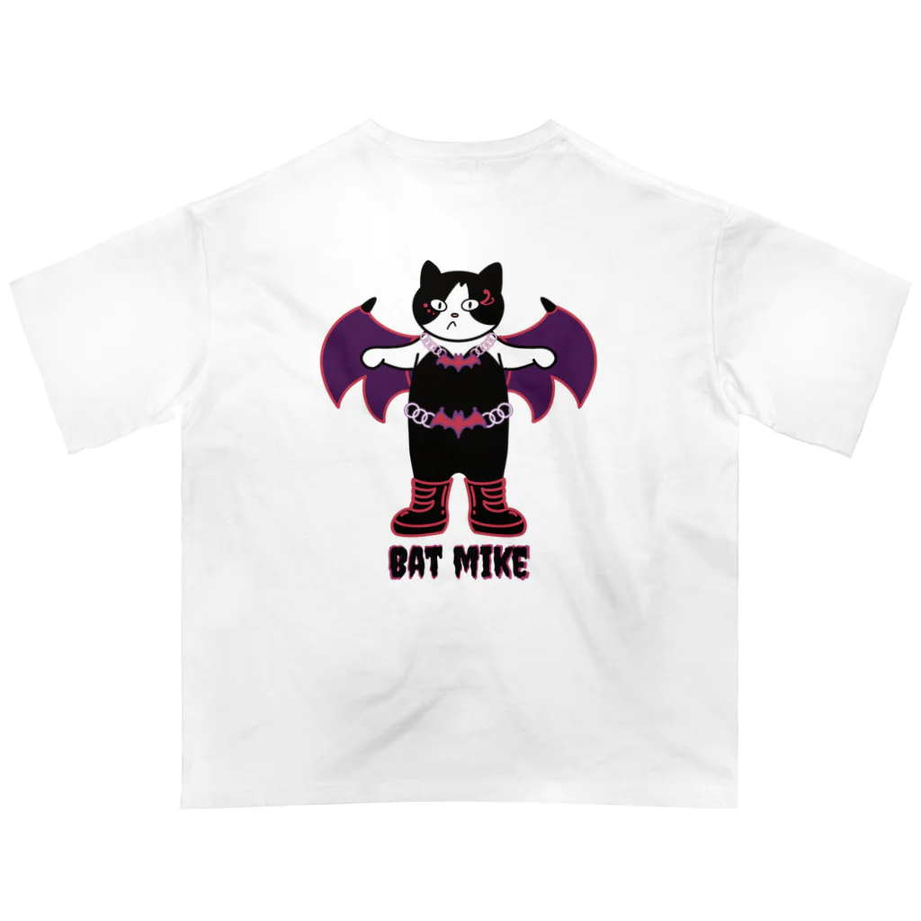 Metime Designs ☆ みぃたいむデザインのBAT MIKE オーバーサイズTシャツ