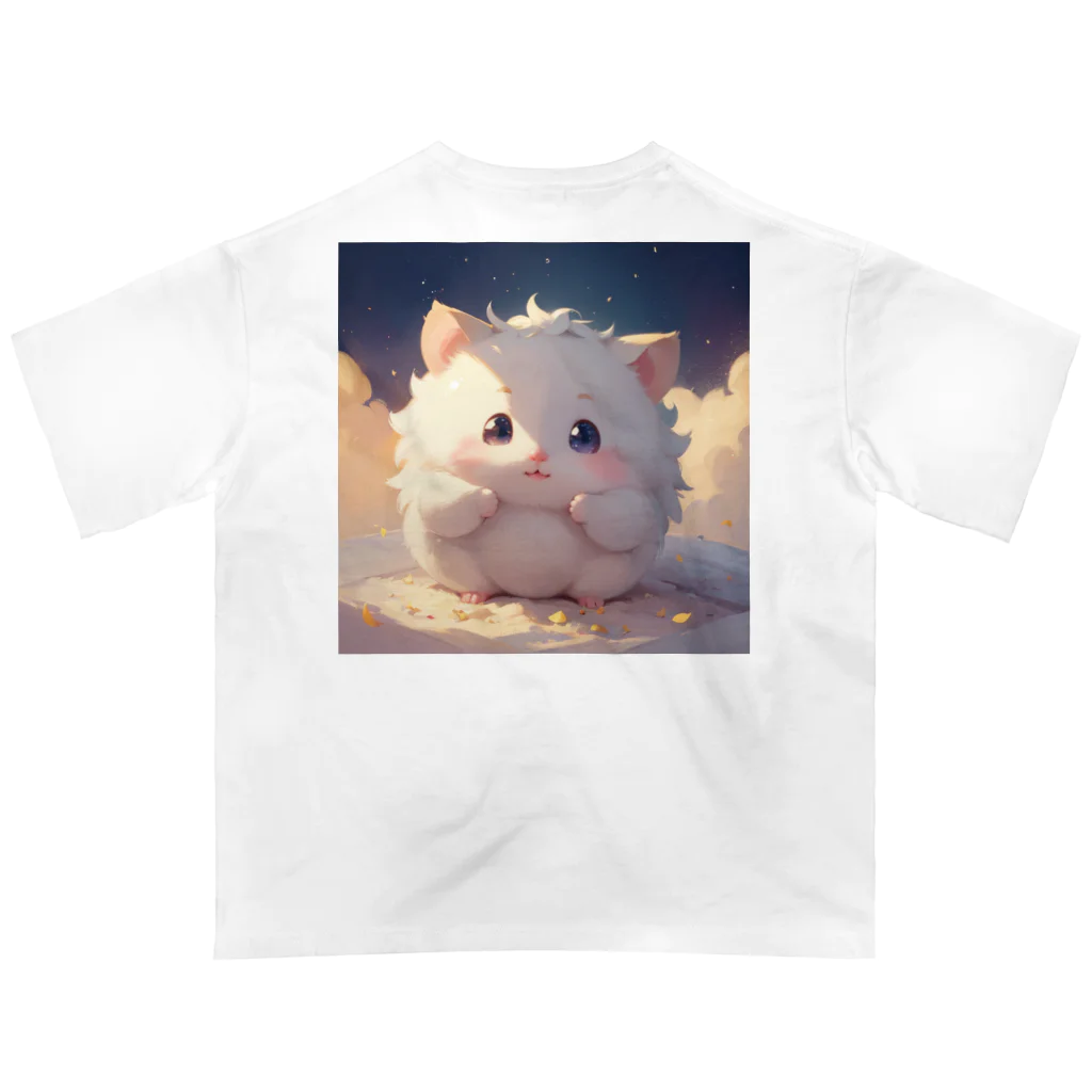 ふるふるアニマルのふるふるハムスター第三弾！ オーバーサイズTシャツ