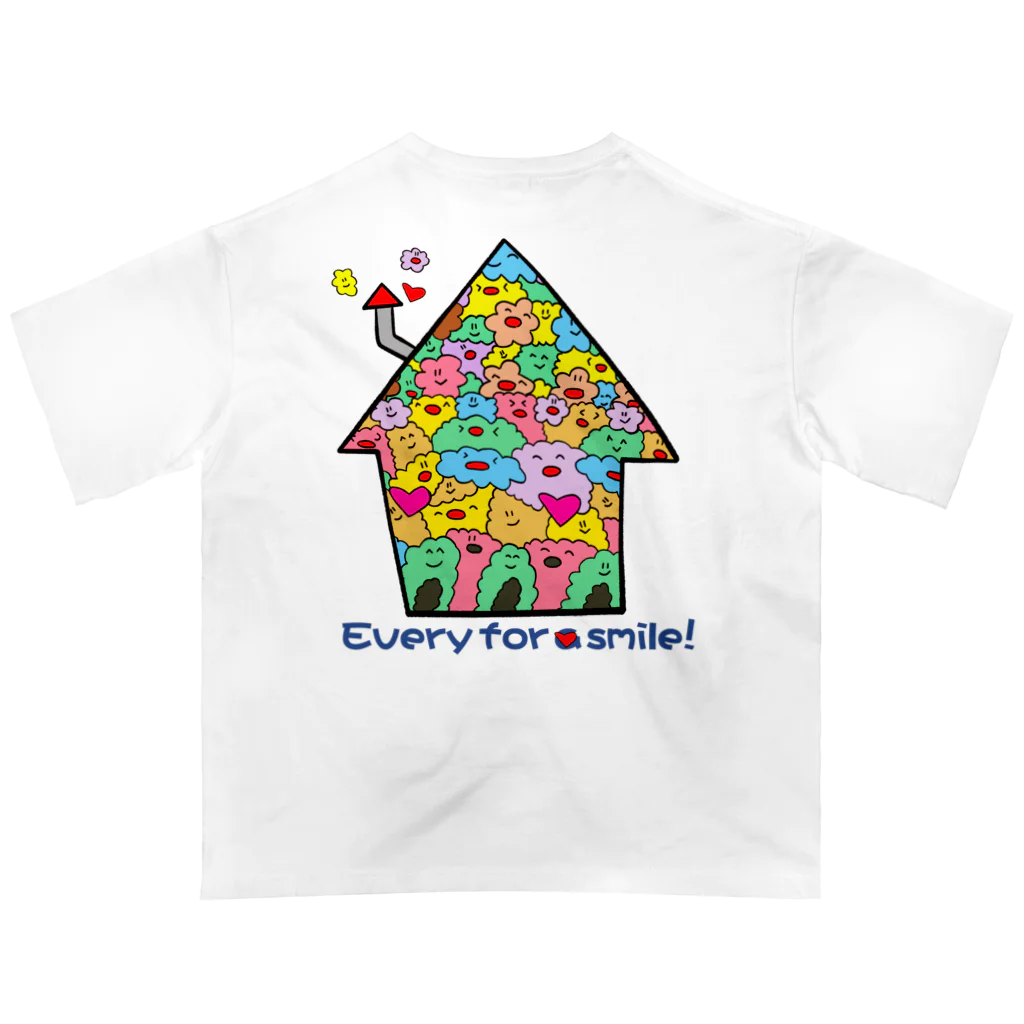 just-pointのevery for a smile オーバーサイズTシャツ