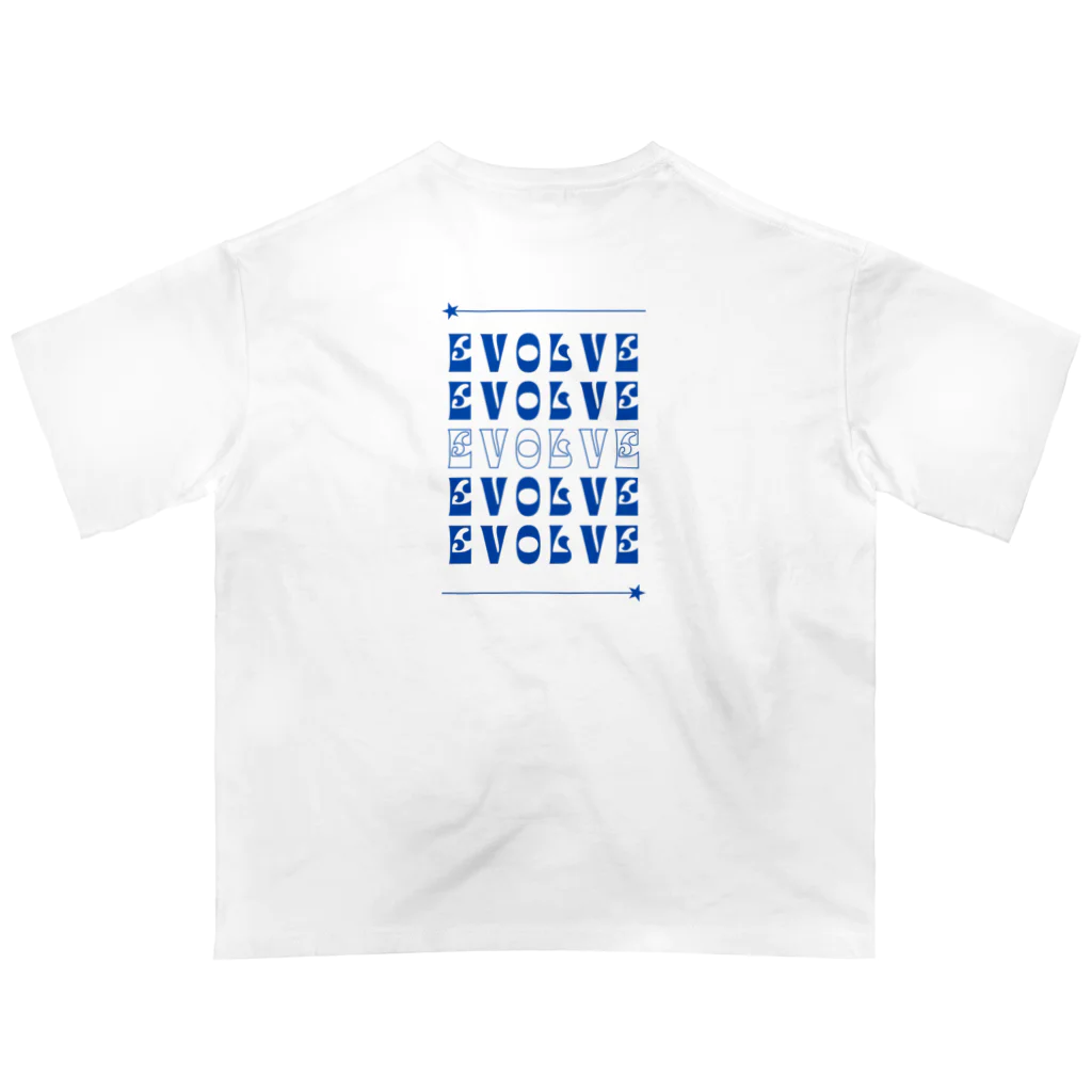 レモングラスのEVOLVE 進化　発展 オーバーサイズTシャツ